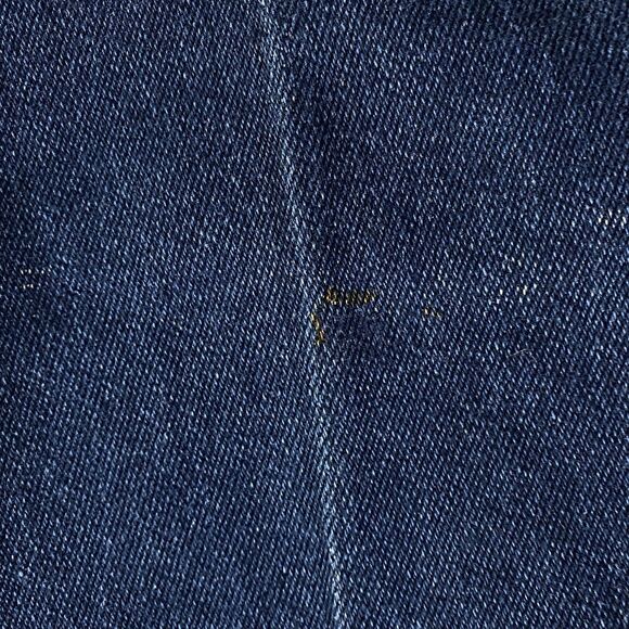 Vintage Lee Riders Jeans Mens 30x29 Blue Polyester Blend USA Union Made (Tag 32) - Picture 6 of 16